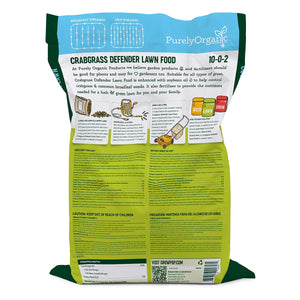 Crabgrass Defender Lawn Food 10-0-2 (15 Lb - Covers 3000 Sq Ft)