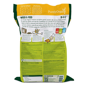 Weed & Feed Lawn Food 10-0-2 (15 Lbs - Covers 3,000 Sq Ft)