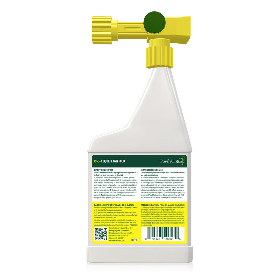 Liquid Lawn Food 13-0-4 (Concentrated Spray - Covers 5,000 Sq Ft)
