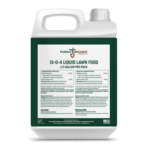Liquid Lawn Food 13-0-4 Concentrate (Case of 2 x 2.5 Gallon Pro Packs)