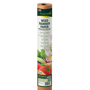 Weed Barrier Paper 5-0-0 (Covers 150 Sq Ft)